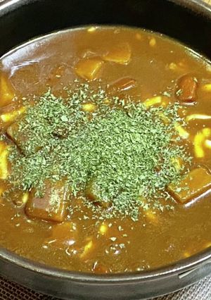 チーズ入りカレー素麺-レシピのメイン写真