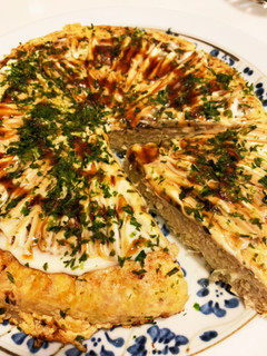 鶏ひき肉のお好み焼き風-レシピのメイン写真