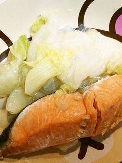 鮭と白菜の蒸し煮-レシピのメイン写真