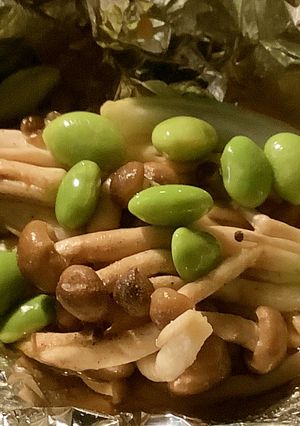THE七輪　しめじホイル-レシピのメイン写真
