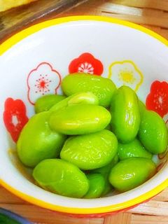 簡単でめっちゃ美味しい一品 だし漬け枝豆-レシピのメイン写真