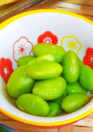 簡単でめっちゃ美味しい一品 だし漬け枝豆-レシピのメイン写真