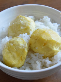 調味料は塩・酒のみ♩ほっくり栗ごはん-レシピのメイン写真