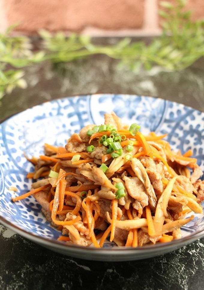 簡単！肉舞茸の山椒炒め-レシピのメイン写真