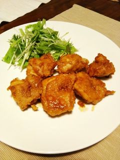 ご飯が進む!鶏の唐揚げ 甘辛ダレ-レシピのメイン写真