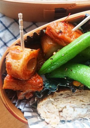 お弁当★おでんの残りで洋風海鮮串焼き★-レシピのメイン写真