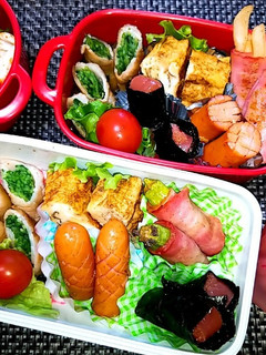 息子と娘のお弁当'20.9.25-レシピのメイン写真