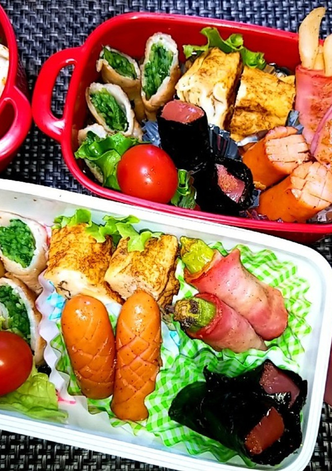 息子と娘のお弁当'20.9.25-レシピのメイン写真