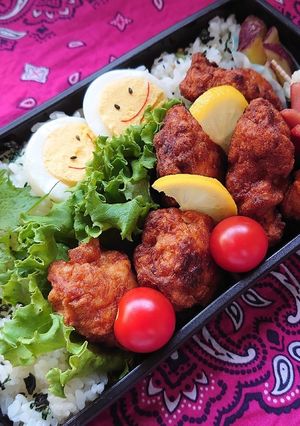 2020/9/25 チキンナゲット弁当-レシピのメイン写真