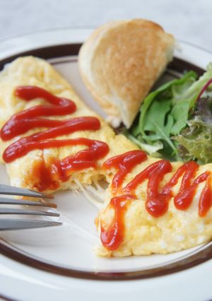 迷わず*チーズオムレツ-レシピのメイン写真