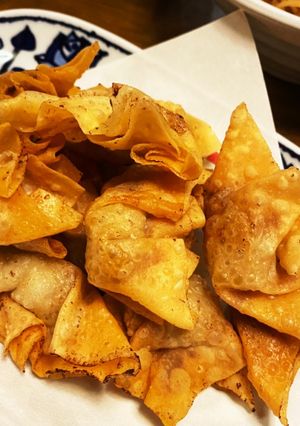 ビールによく合う☆揚げワンタン-レシピのメイン写真