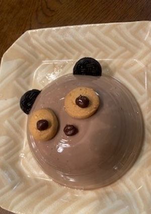 たぬきのプリン-レシピのメイン写真