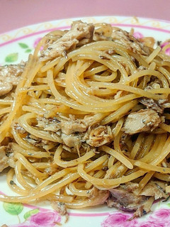 サバの焦がしバター醤油パスタ-レシピのメイン写真