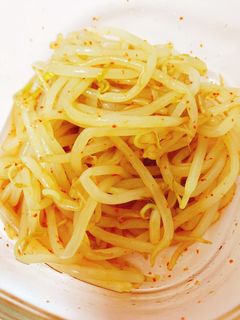 やみつきピリ辛もやし-レシピのメイン写真