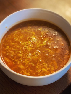 簡単☆トマト缶でかき卵トマトカレースープ-レシピのメイン写真