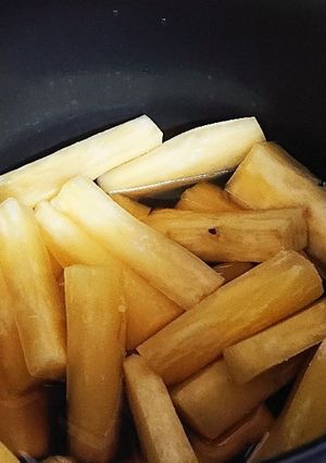 ホットクックでサツマイモの甘煮(皮なし)-レシピのメイン写真