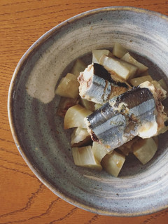秋刀魚と白ナスの酒蒸し ポン酢かけ-レシピのメイン写真