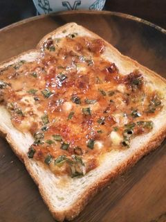 ネギトースト-レシピのメイン写真