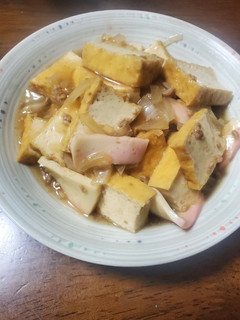 ひき肉豆腐♪-レシピのメイン写真