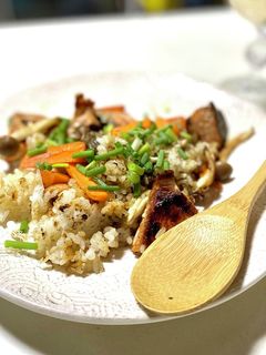 簡単!鮭としめじの和風チャーハン♪-レシピのメイン写真