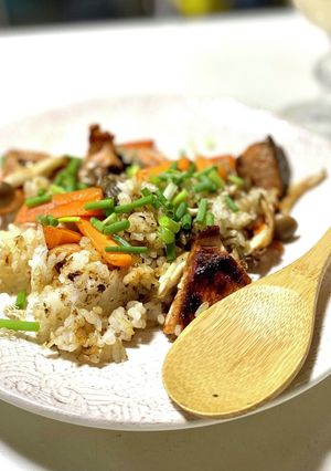 簡単！鮭としめじの和風チャーハン♪-レシピのメイン写真