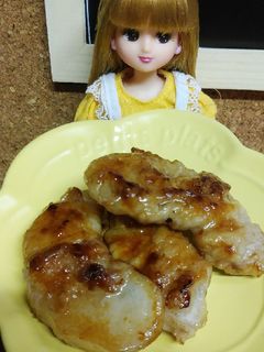 リカちゃん♡梨の肉巻き(焼肉ダレ絡め)-レシピのメイン写真