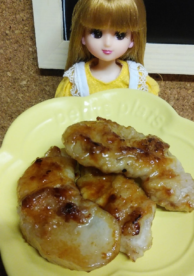 リカちゃん♡梨の肉巻き(焼肉ダレ絡め)-レシピのメイン写真