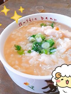 鶏がらスープのおじや-レシピのメイン写真