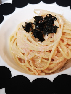決め手はめんつゆだよ☆たらこスパゲティー-レシピのメイン写真