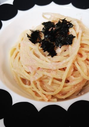 決め手はめんつゆだよ☆たらこスパゲティー-レシピのメイン写真