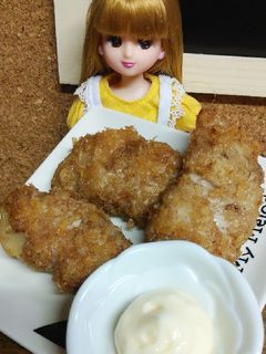 リカちゃん♡梨の肉巻きフライʚïɞ.•*-レシピのメイン写真