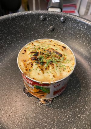 そのまま！鯖の味噌煮缶グラタン-レシピのメイン写真