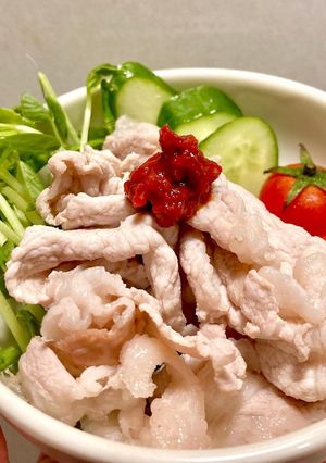 冷しゃぶに辛旨米麹醤-レシピのメイン写真