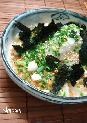 夏大根でピリッ☆納豆おろしうどん-レシピのメイン写真