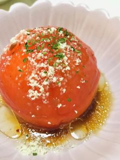 沢山食べられる・丸ごとトマトのサラダ-レシピのメイン写真
