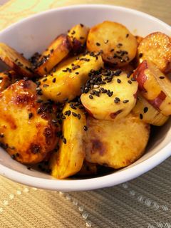 フライパンで簡単!さつまいもの大学芋-レシピのメイン写真