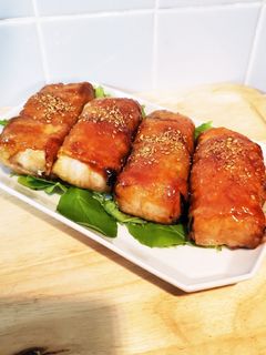 厚揚げのしそ肉巻き-レシピのメイン写真
