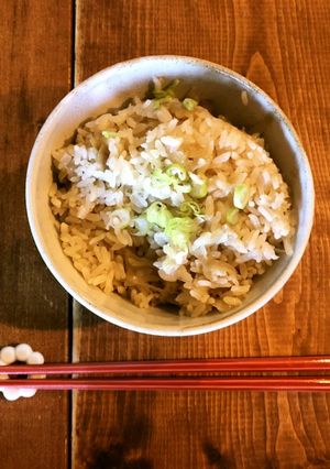 【レシピコン】みょうがの炊き込みごはん-レシピのメイン写真