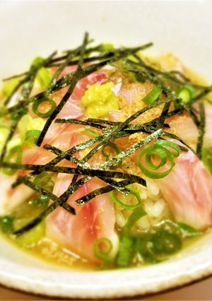 糸島ごま液茶漬け　鯛茶漬け-レシピのメイン写真