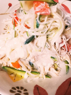 貴女風味で茹で鶏サラダ♥ゆりさん風-レシピのメイン写真