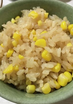 バター醤油のコーンごはん-レシピのメイン写真