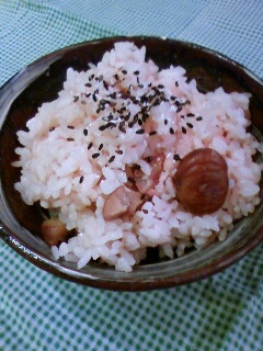 甘栗ご飯-レシピのメイン写真
