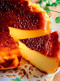 超簡単濃厚バスクチーズケーキ-レシピのメイン写真