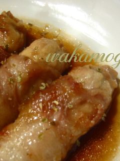 ♪山椒香るごぼうの豚肉巻き♪-レシピのメイン写真