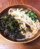 サッポロ一番で大葉醤油ラーメン