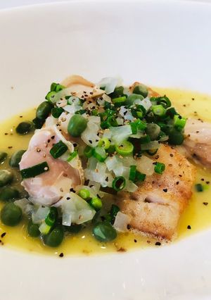 鯛のムニエル はまぐりバターソースかけ☆-レシピのメイン写真