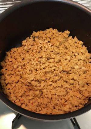簡単！ピリ辛鶏そぼろ-レシピのメイン写真