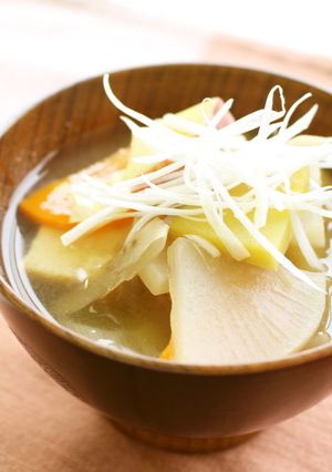 野菜たっぷり味噌汁-レシピのメイン写真