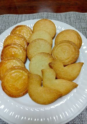 レモンサブレ(いろいろの型を使って)-レシピのメイン写真