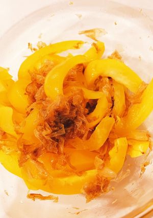 パプリカ救済レシピ！時短！ぱぱっと和え物-レシピのメイン写真